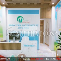 Thiết Tế Thi Công Nội Thất Phòng Tiêm Vắc-Xin - Anh Thủy